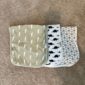 Copper Pearl Burp Clothes